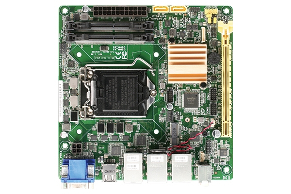 MIX-Q370D2-A10 AAEON - Placa base Mini-ITX, compatible con LGA1151;  170x170mm; 12VDC